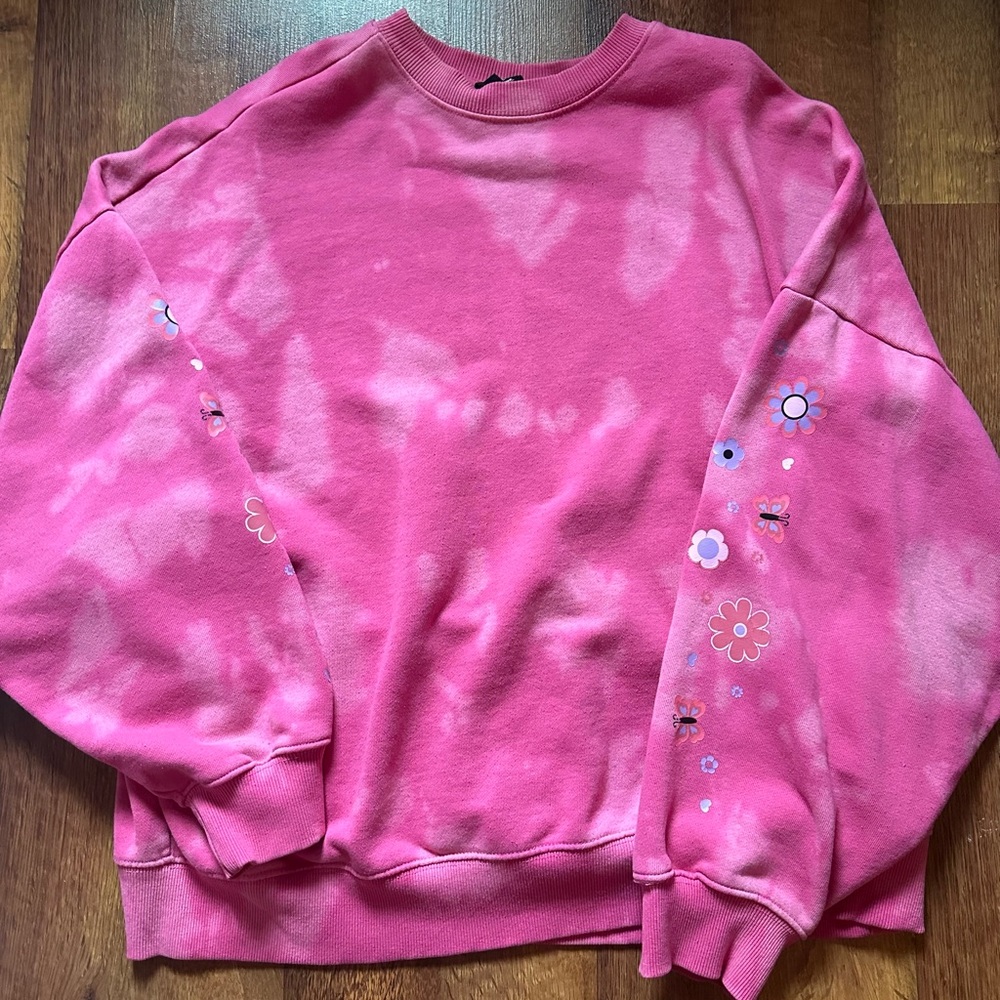 PacSun Pink Crew Neck Sweater